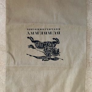 Burberry dust bag